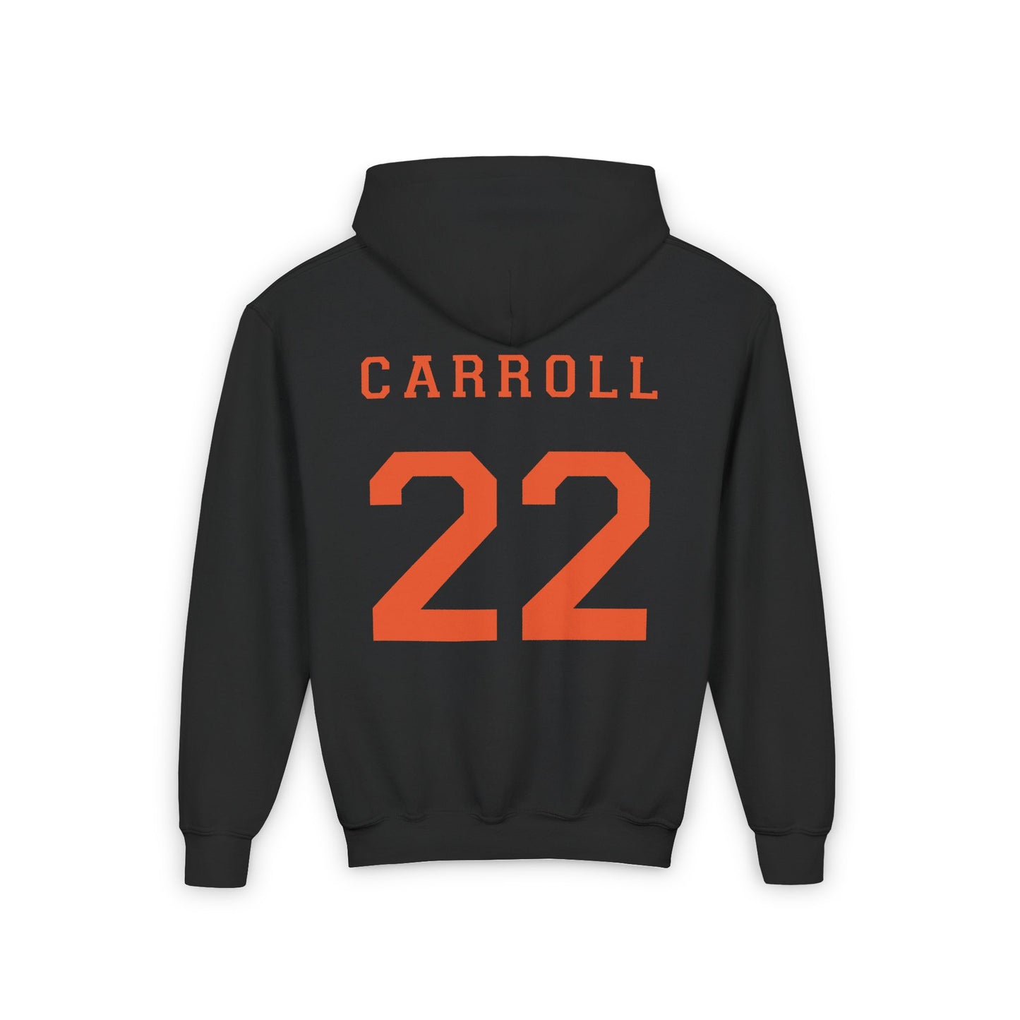 Carroll 22 Blackout Youth Unisex Heavy Blend Hooded Sweatshirt