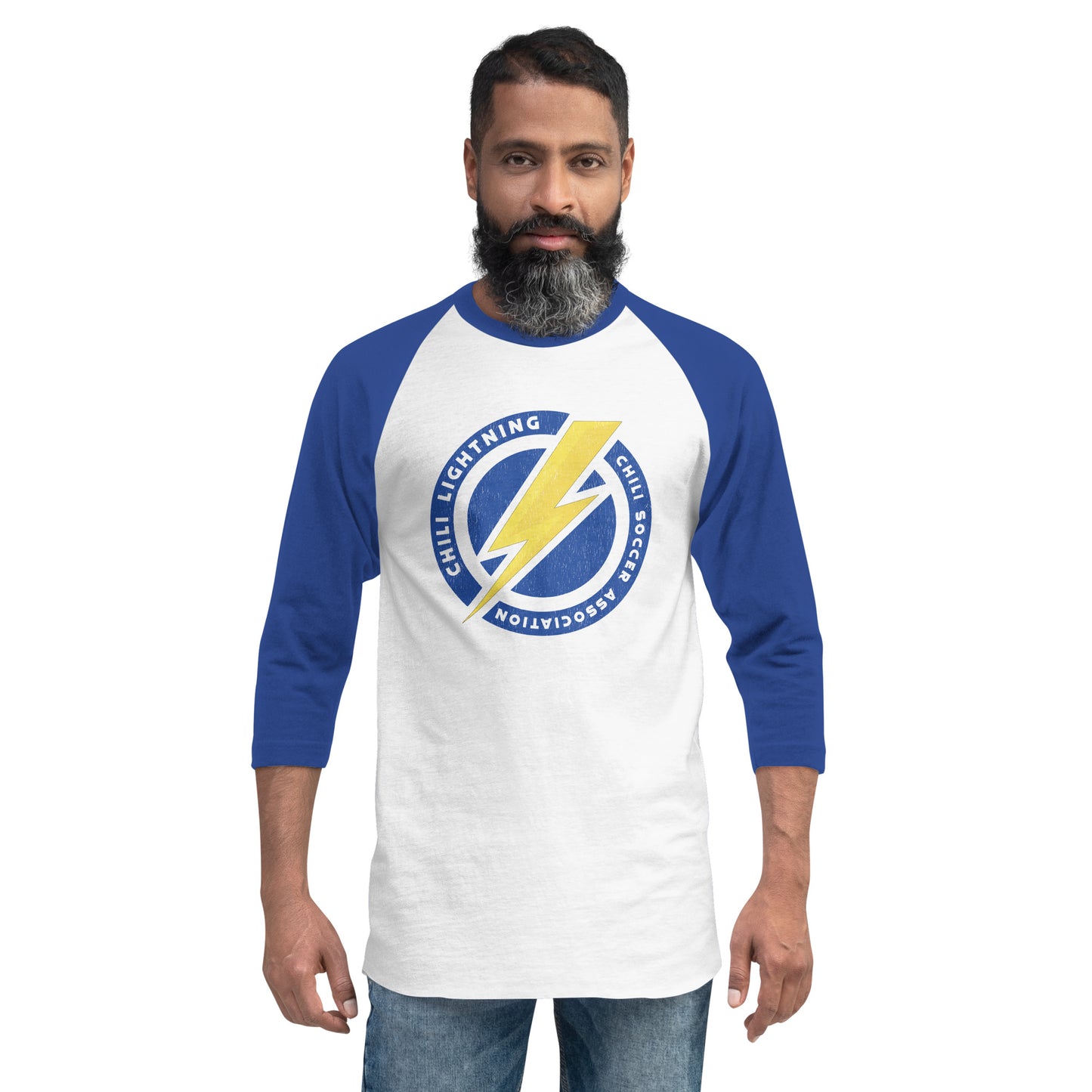 Vintage Chili Lightning 3/4 sleeve Raglan Shirt