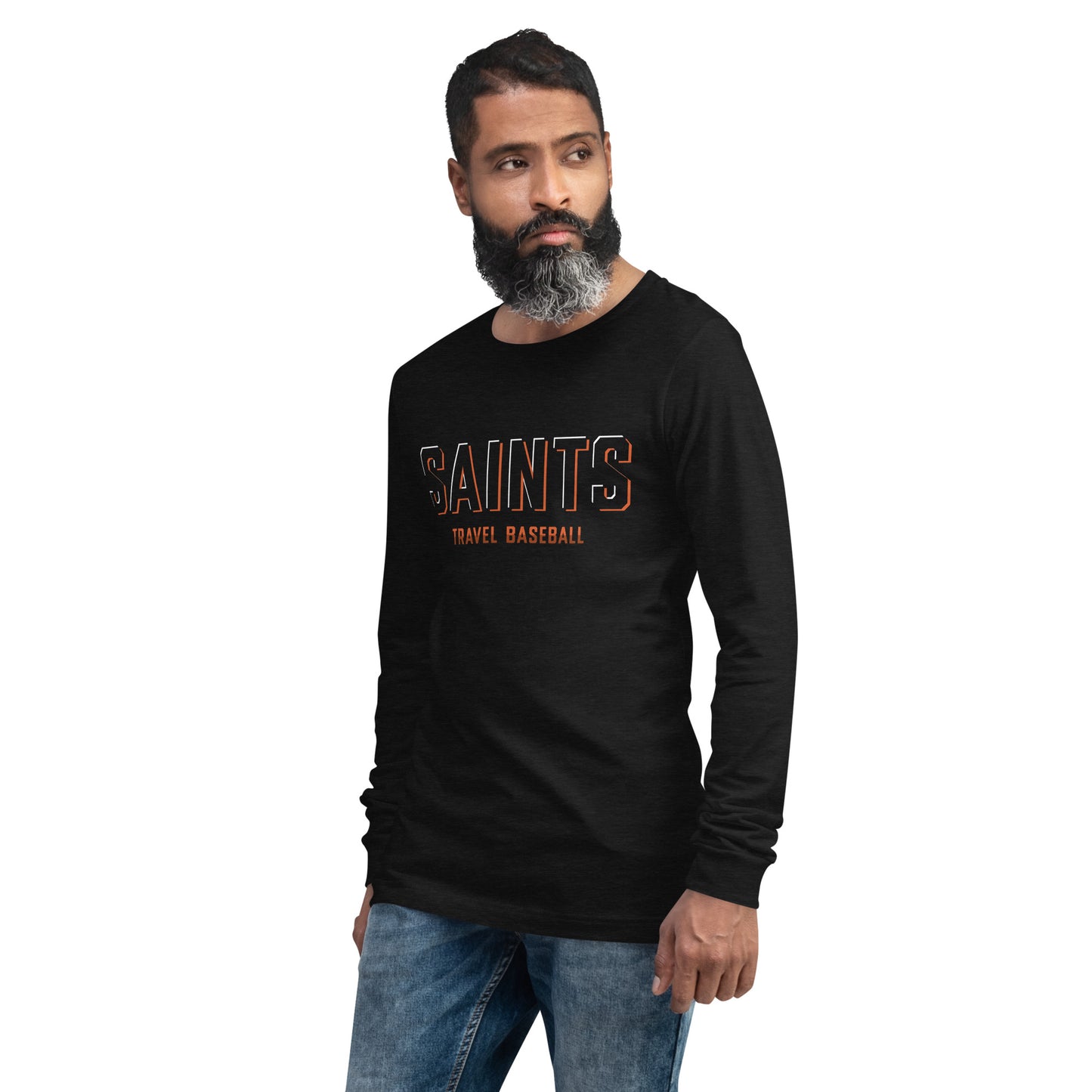 Saints Blackout Unisex Long Sleeve T-Shirt