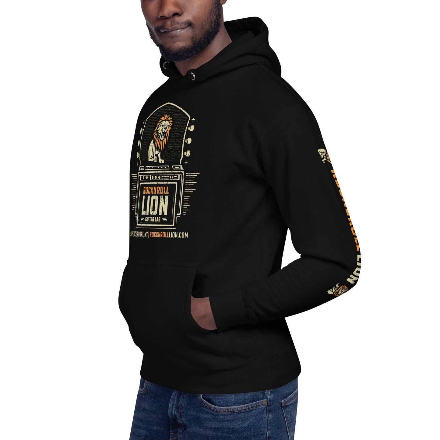 Rock N Roll Lion Hoodie