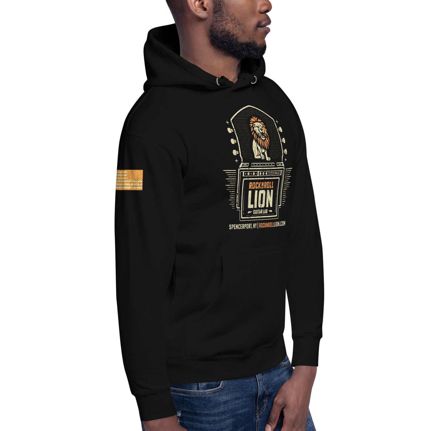 Rock N Roll Lion Hoodie