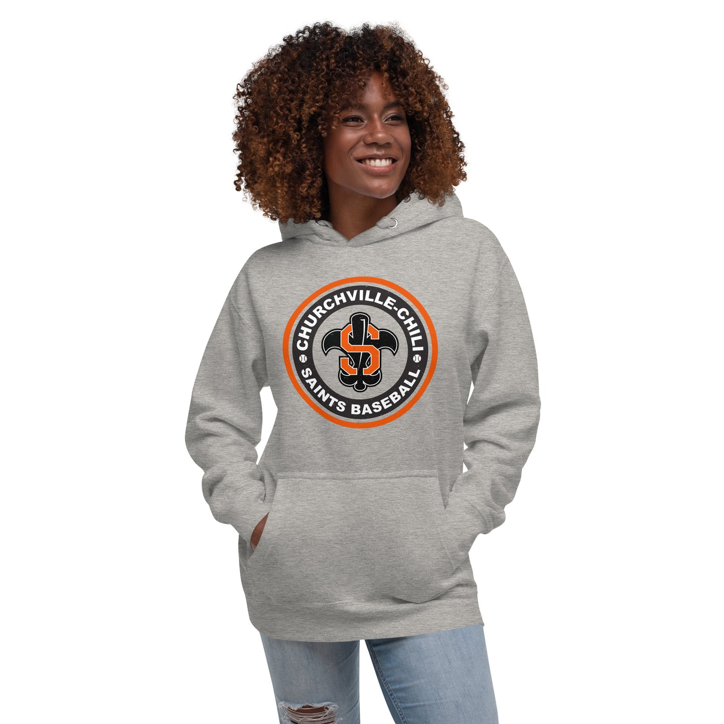 Saints Circle Logo Unisex Hoodie