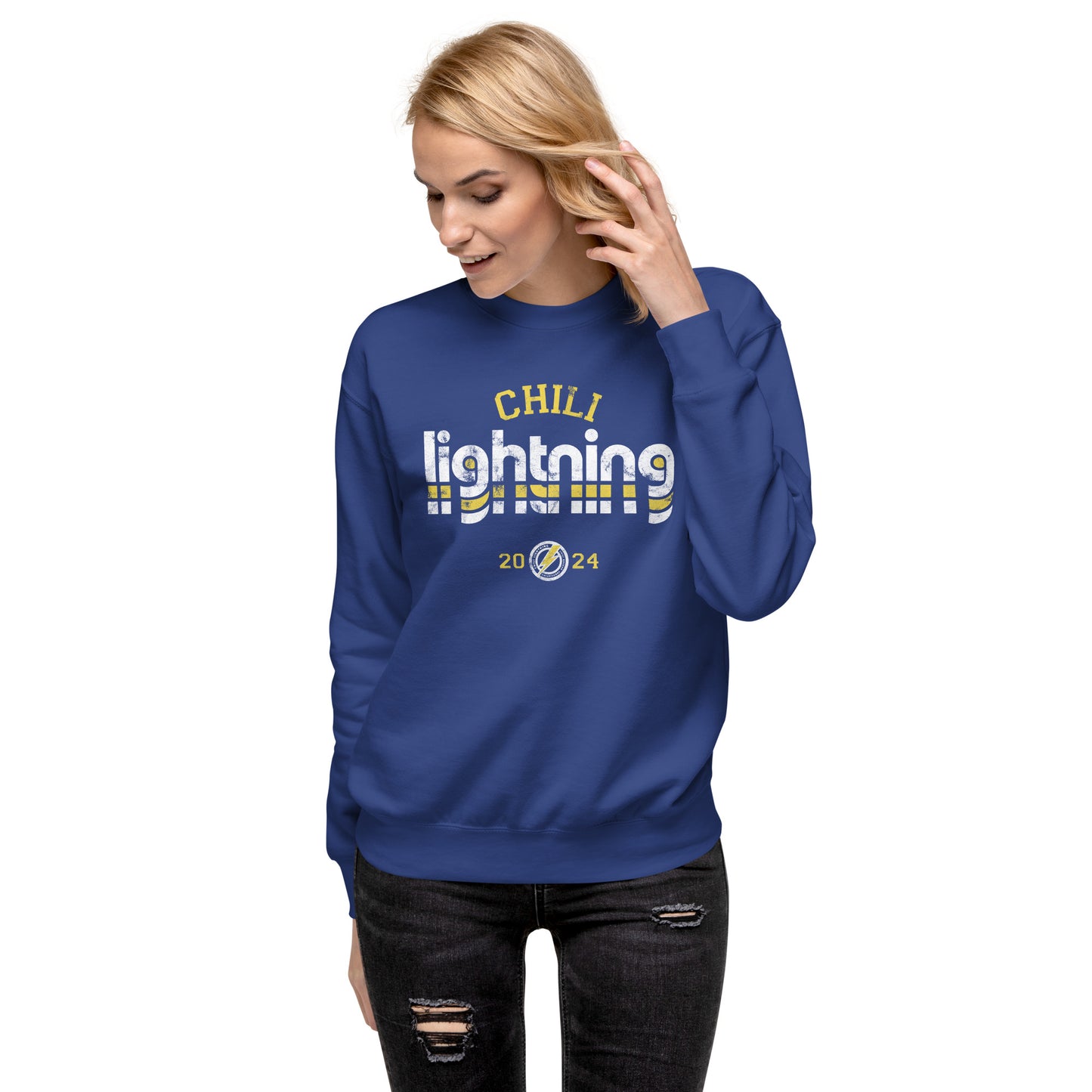 Retro Lightning Unisex Premium Sweatshirt