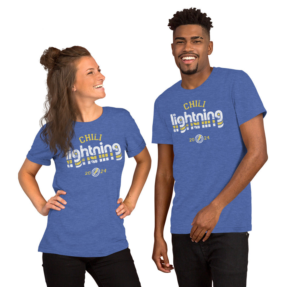 Retro Lightning Unisex t-shirt