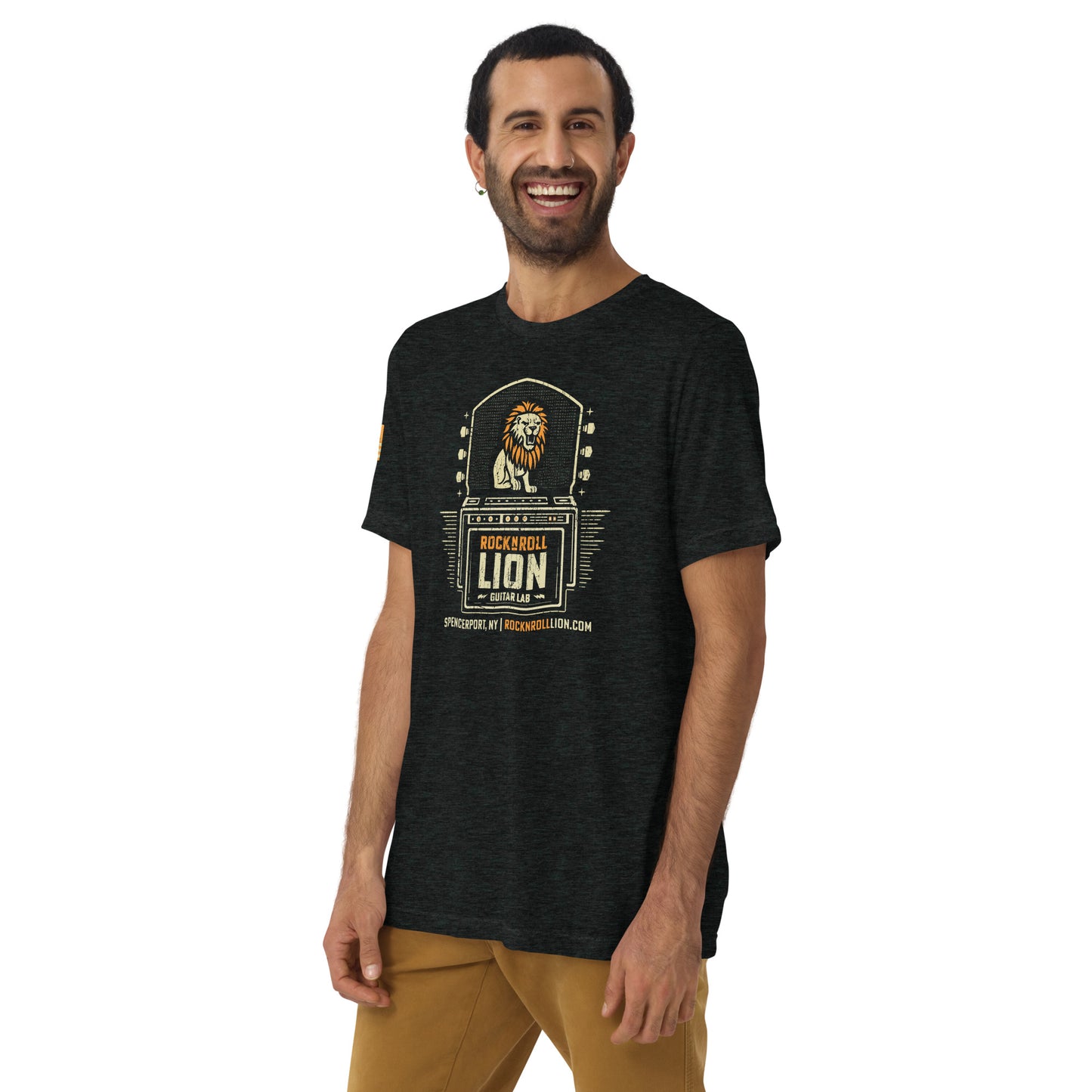 Rock N Roll Lion Guitars Lab Short sleeve t-shirt