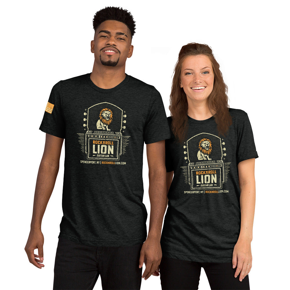 Rock N Roll Lion Guitars Lab Short sleeve t-shirt