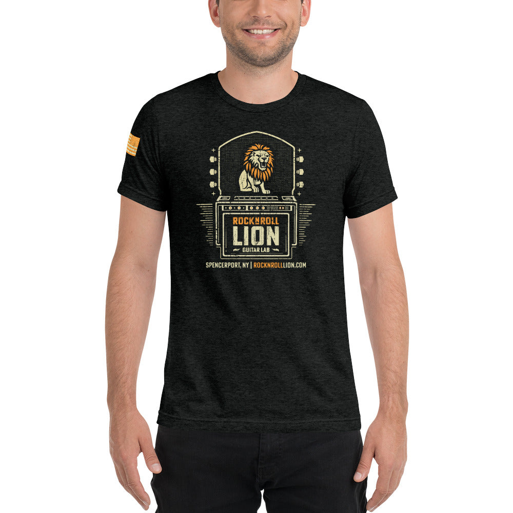 Rock N Roll Lion Guitars Lab Short sleeve t-shirt