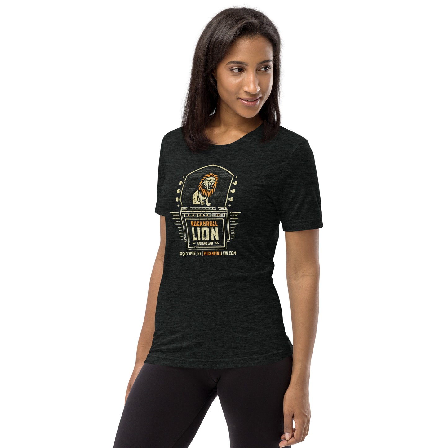 Rock N Roll Lion Guitars Lab Short sleeve t-shirt