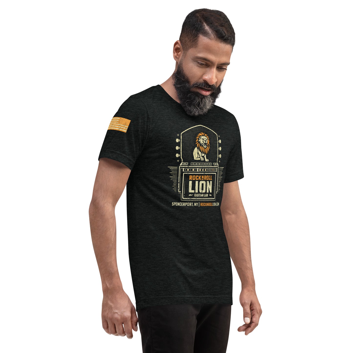 Rock N Roll Lion Guitars Lab Short sleeve t-shirt