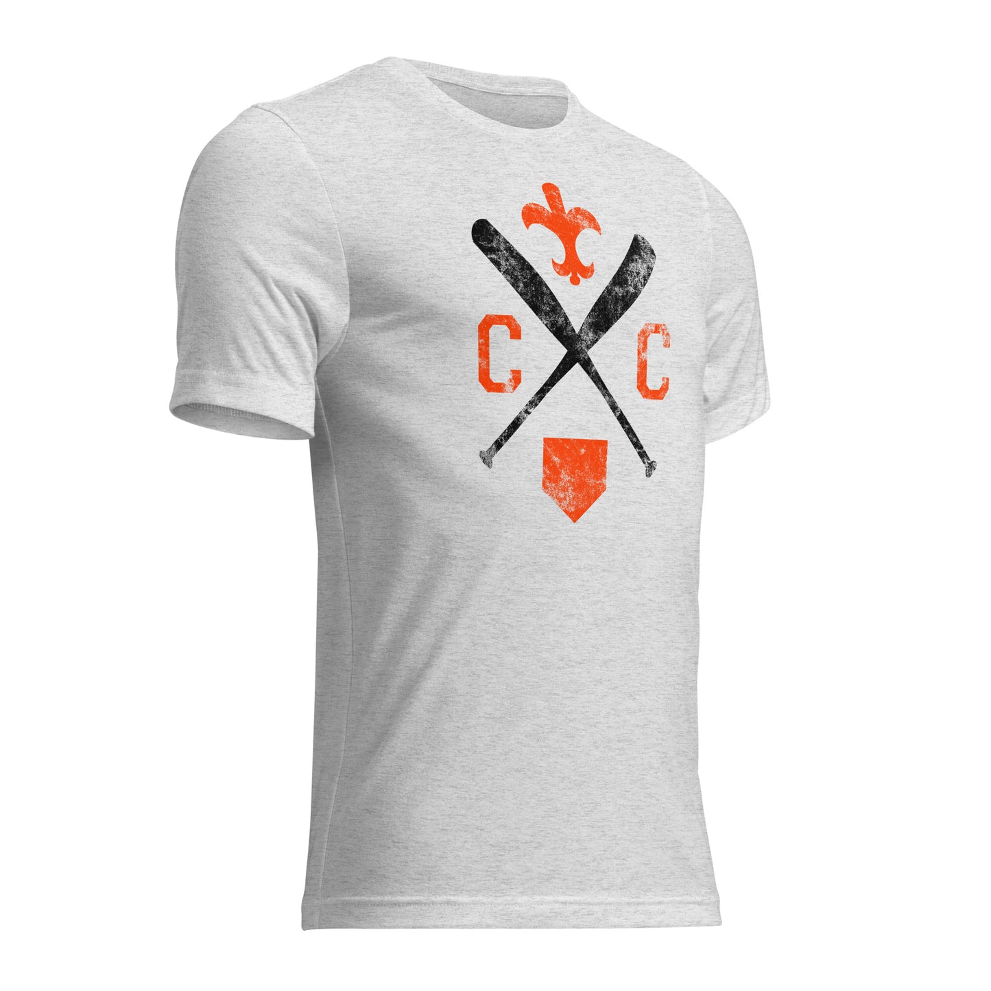 Saints Light Crossed-Up Unisex Short Sleeve T-Shirt