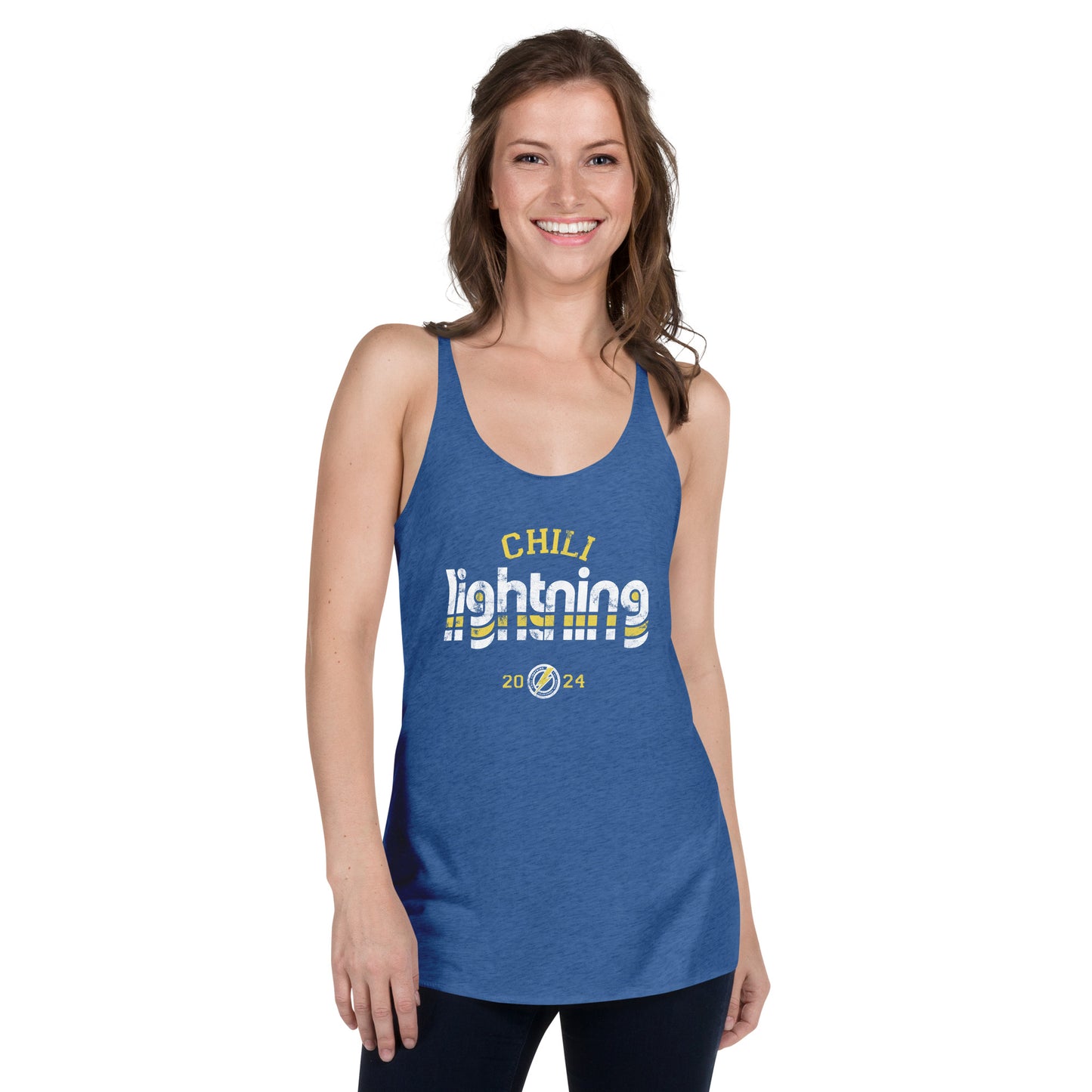 Retro Lightning Women's Racerback Tank