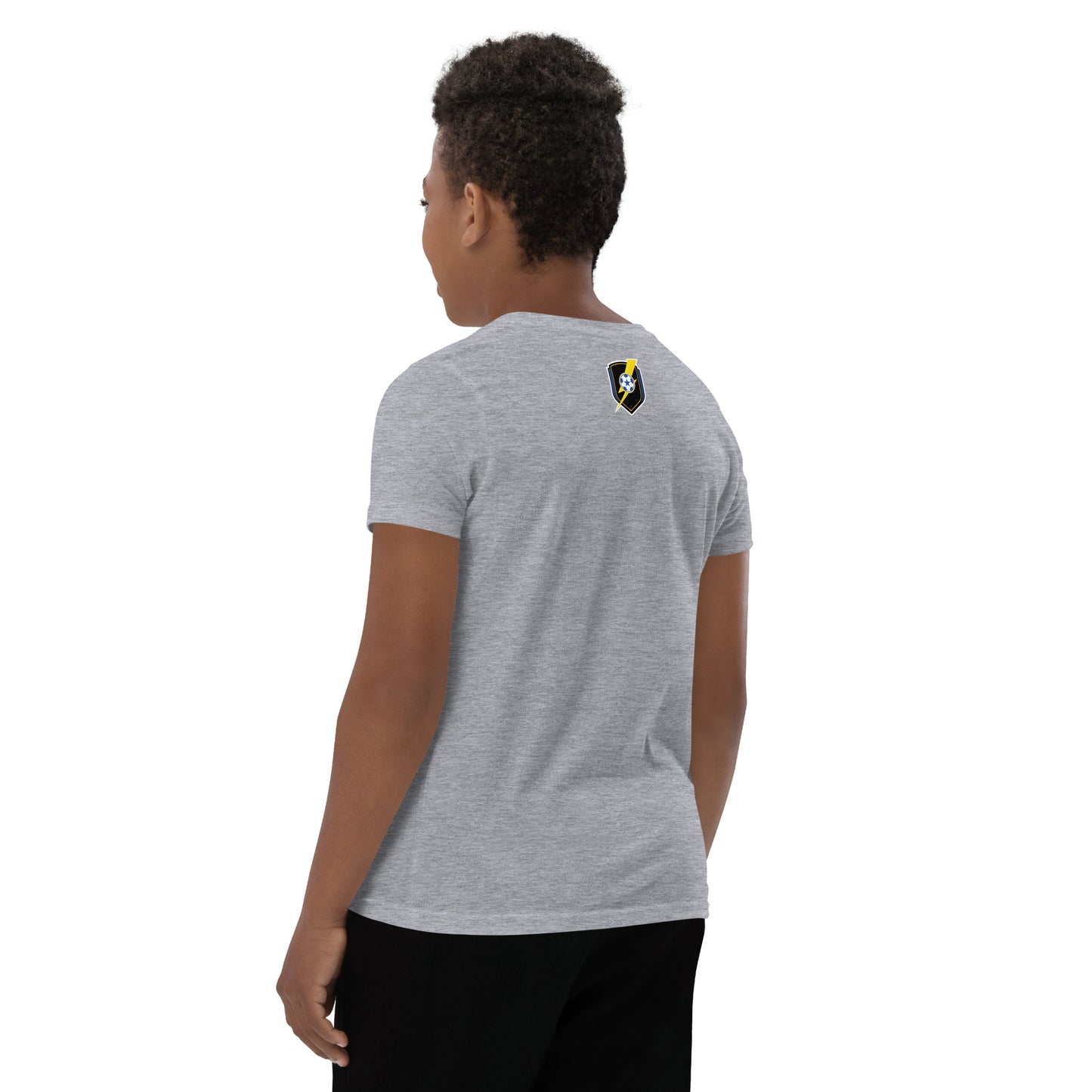 CSA Elite Youth Gray Short Sleeve T-Shirt