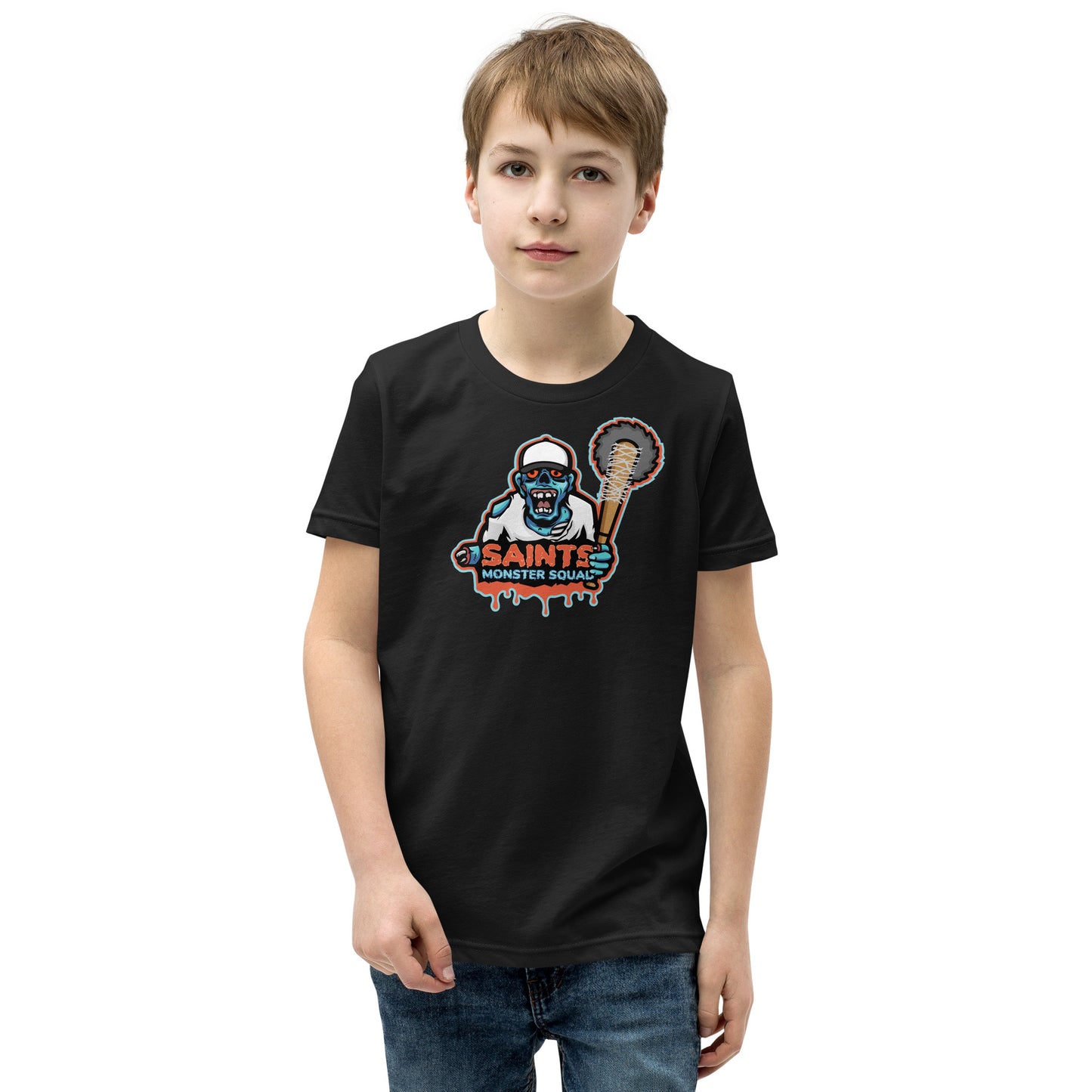 Saints Monster Squad Youth Short Sleeve T-Shirt