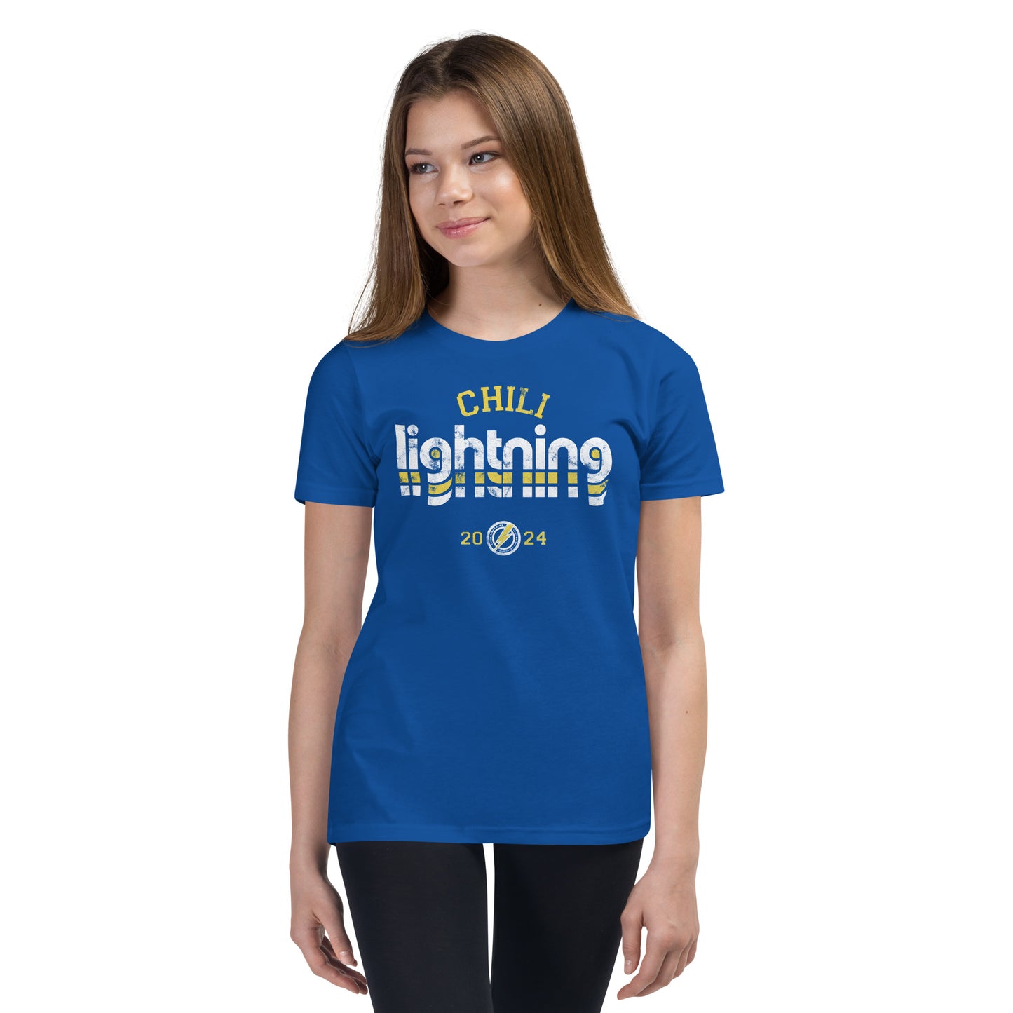 Retro Lightning Youth Short Sleeve T-Shirt