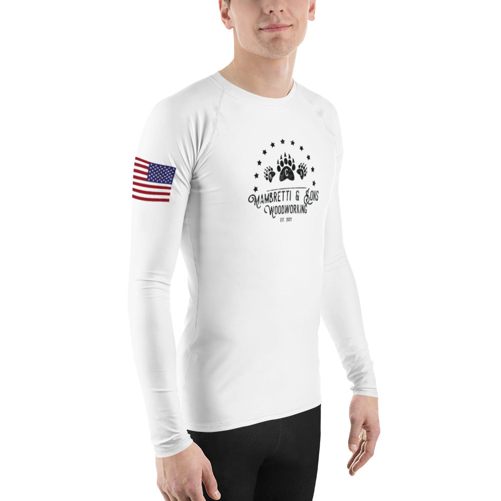 Mambretti & Sons Logo Men's Rash Guard