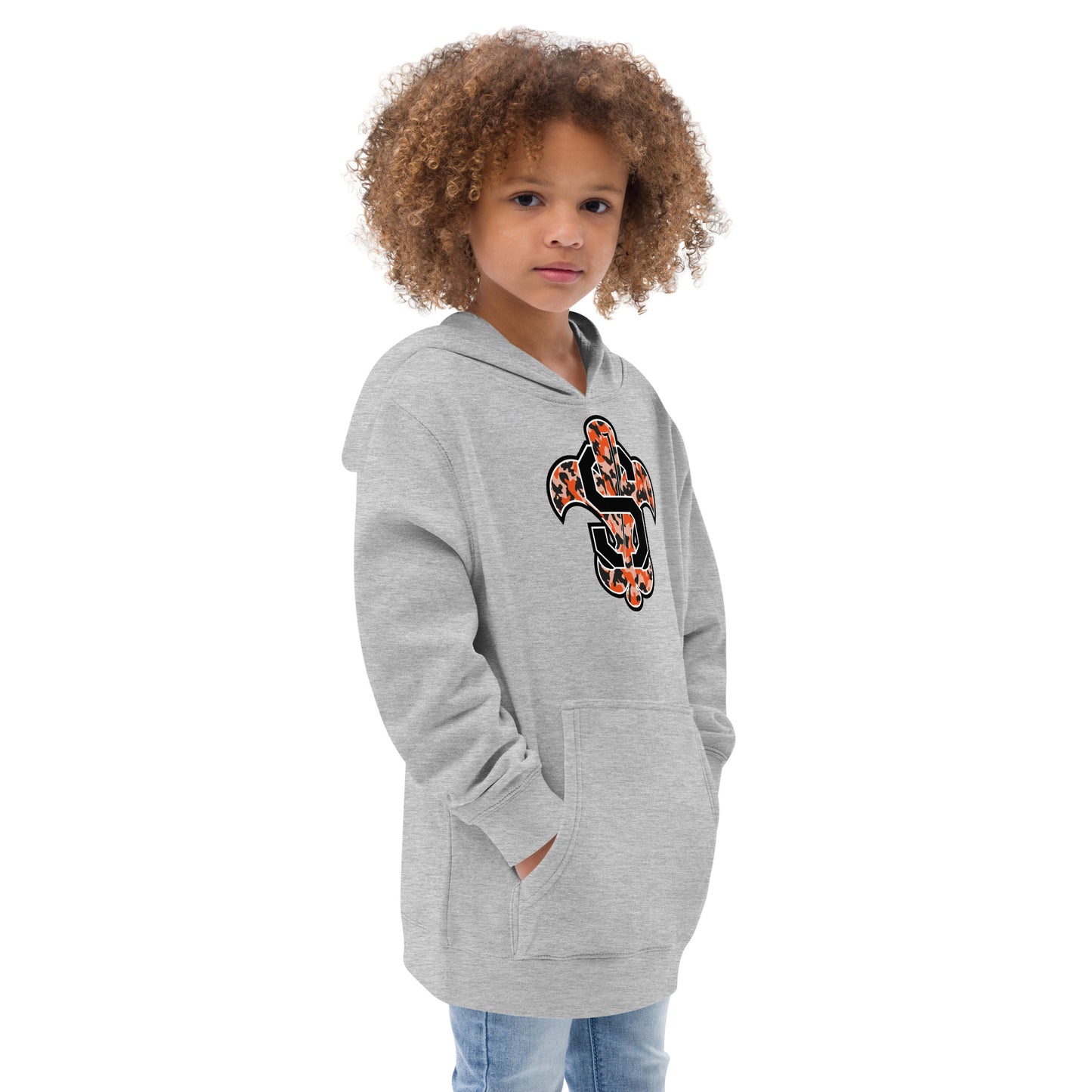 Saints Camo Youth Unisex Fleece Hoodie