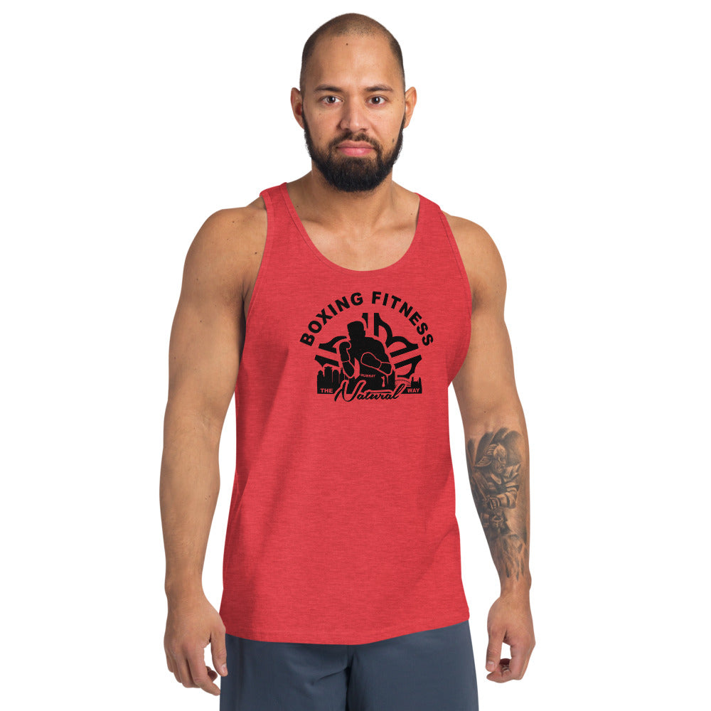The Natural Way Black Logo Unisex Tank Top