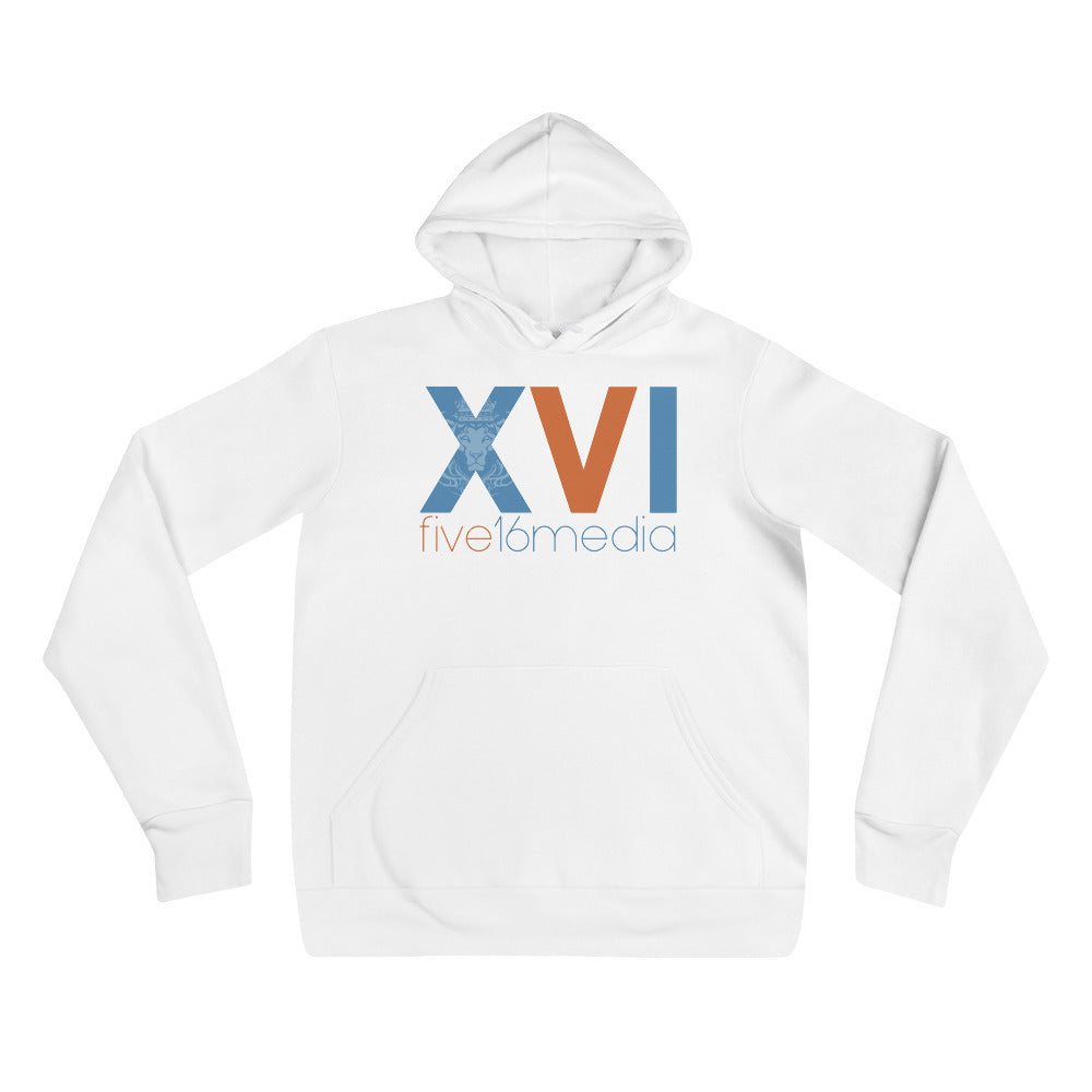 five16 media brand Unisex hoodie