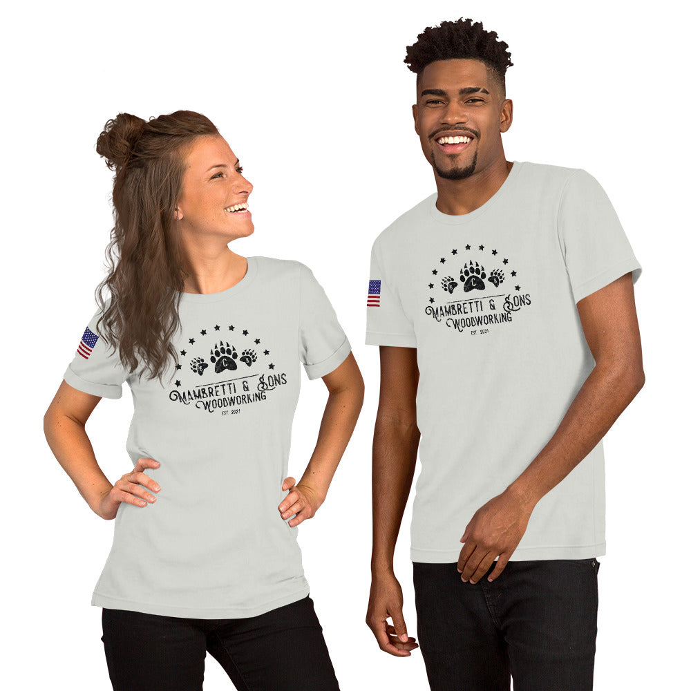 Mambretti & Sons Logo Short-Sleeve Unisex T-Shirt