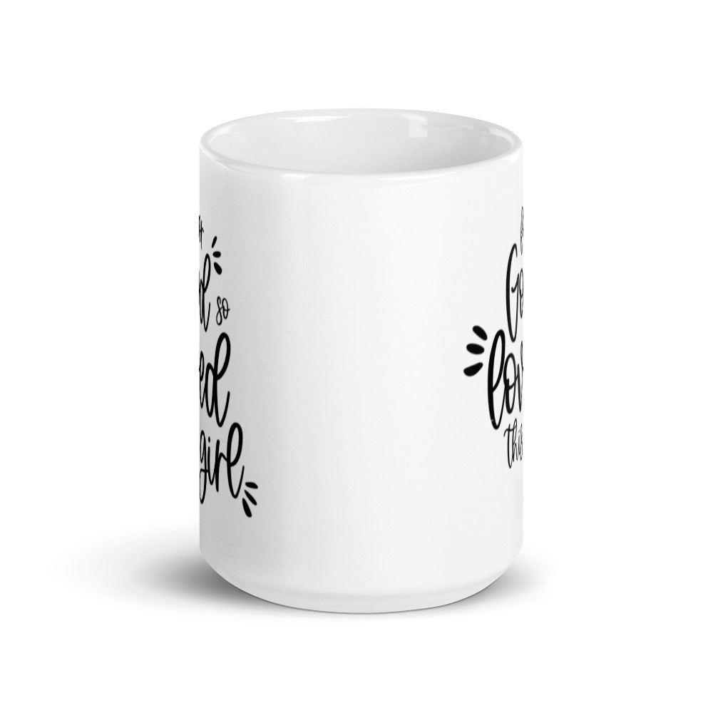 So Loved White glossy mug