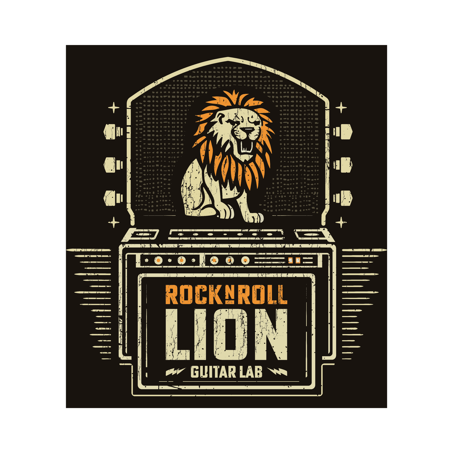 Rock N Roll Lion Guitar Lab