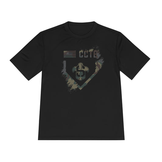 Saints Camo Sideline Unisex Moisture Wicking Tee