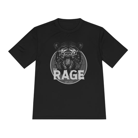 Rage Black Sport-Tek Wicking T-Shirt
