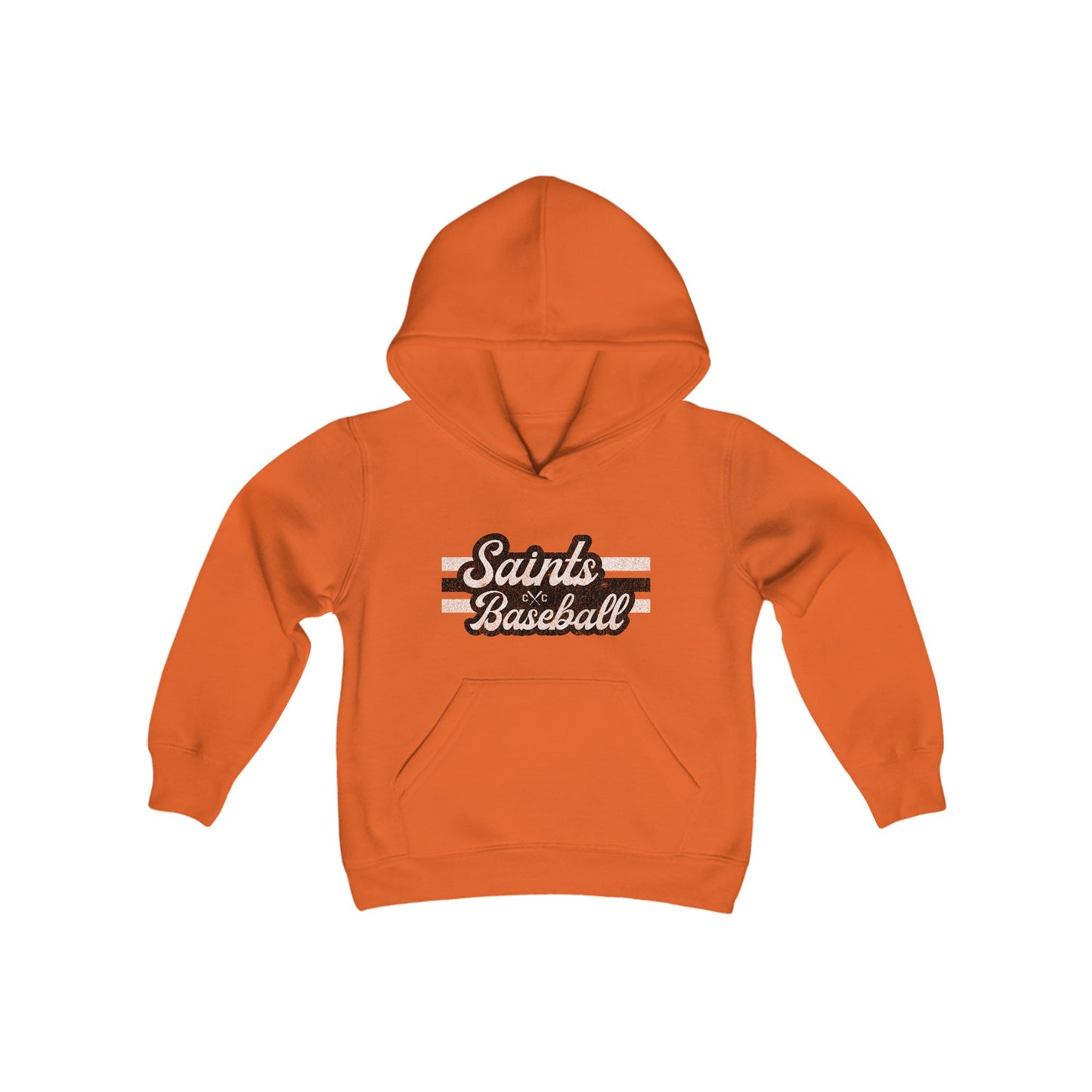 Saints Vintage Youth Unisex Heavy Blend Hooded Sweatshirt
