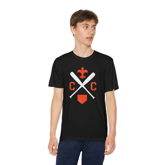 Saints Crossed-Up Youth Unisex Competitor Tee