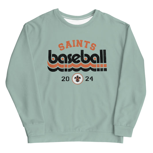 Saints Retro Sublimated Unisex Sweatshirt