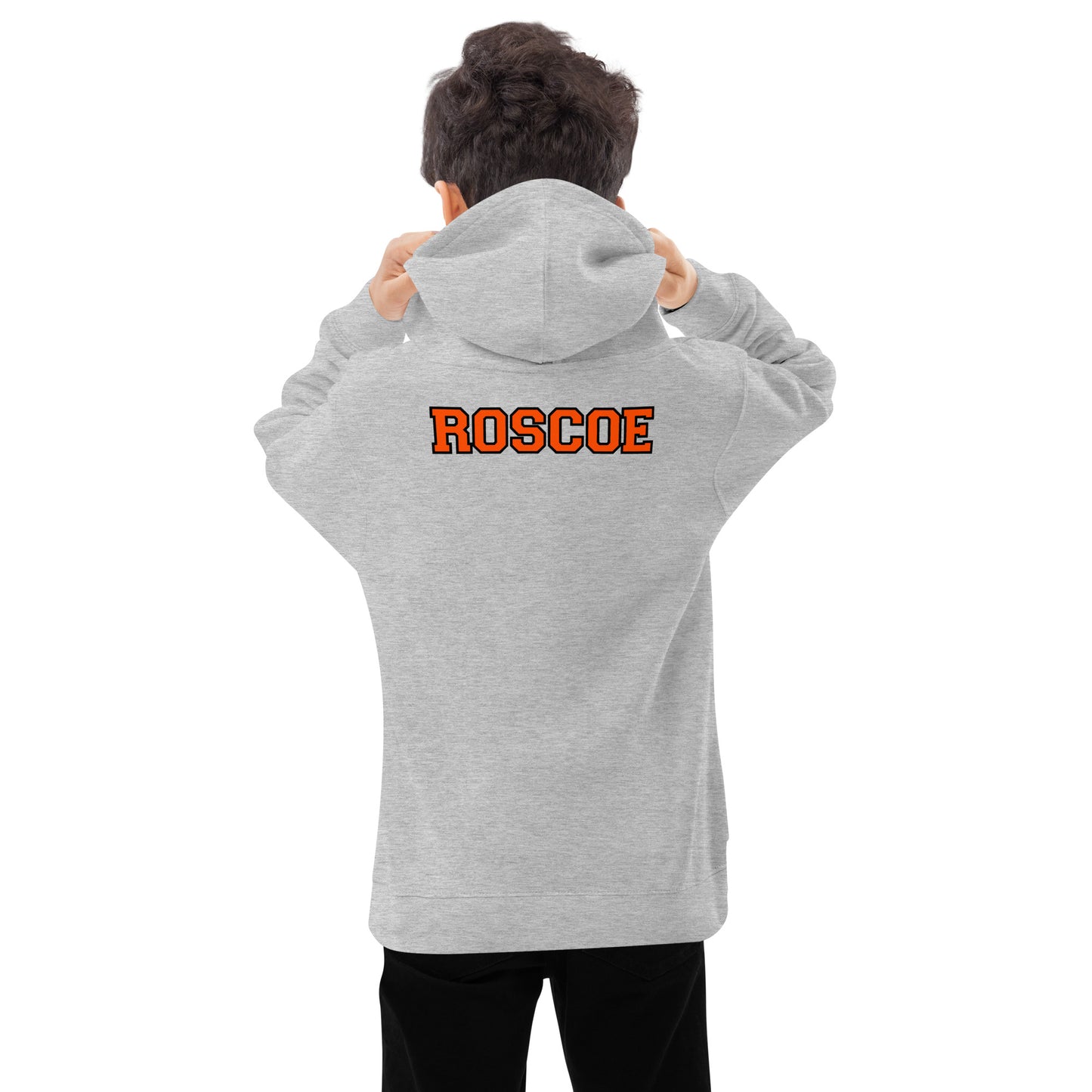 *Custom* Roscoe Kids fleece hoodie