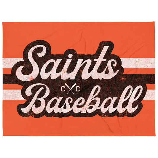 Vintage Saints Throw Blanket
