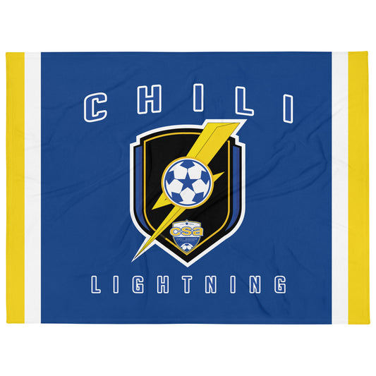 Chili Lightning Throw Blanket