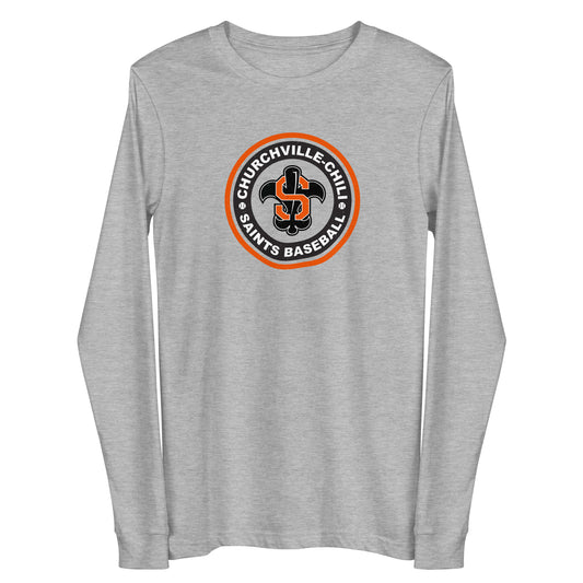 Saints Circle Logo Unisex Long Sleeve T-Shirt