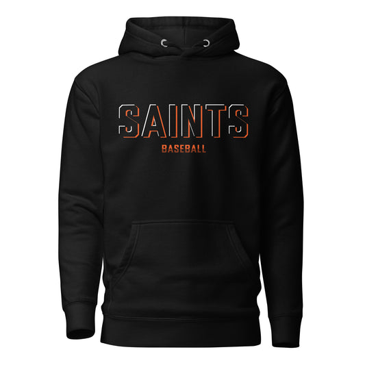 Saints Blackout *Custom* Unisex Hoodie