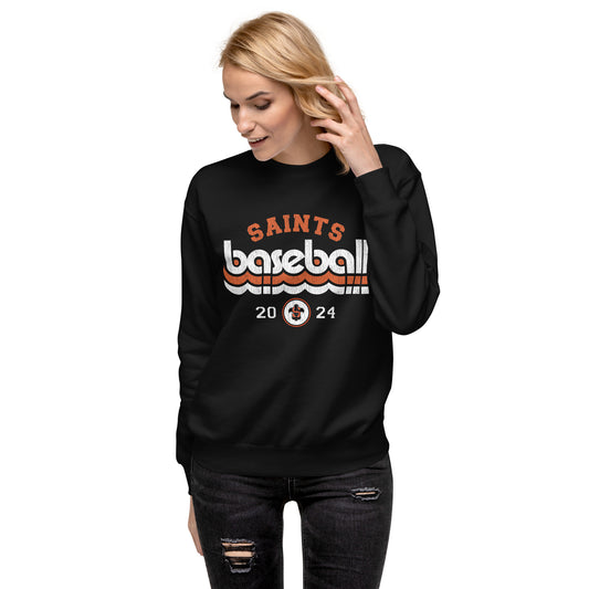 Saints Retro Unisex Premium Sweatshirt
