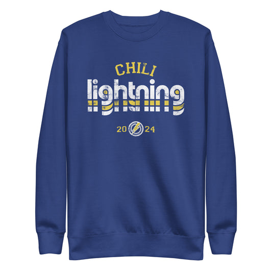 Retro Lightning Unisex Premium Sweatshirt