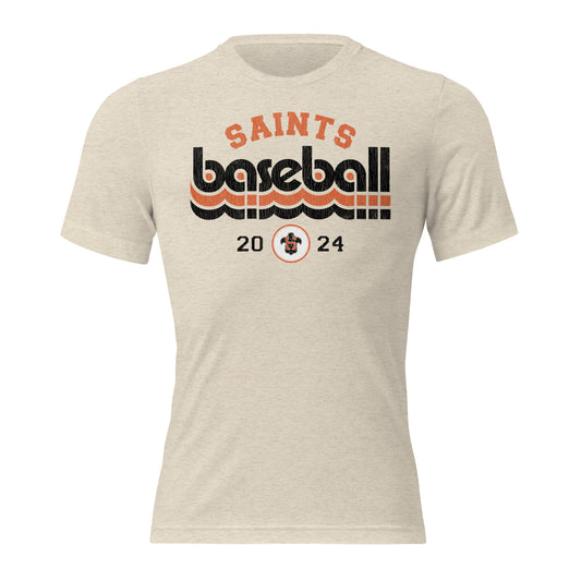 Saints Retro Unisex Short Sleeve T-shirt