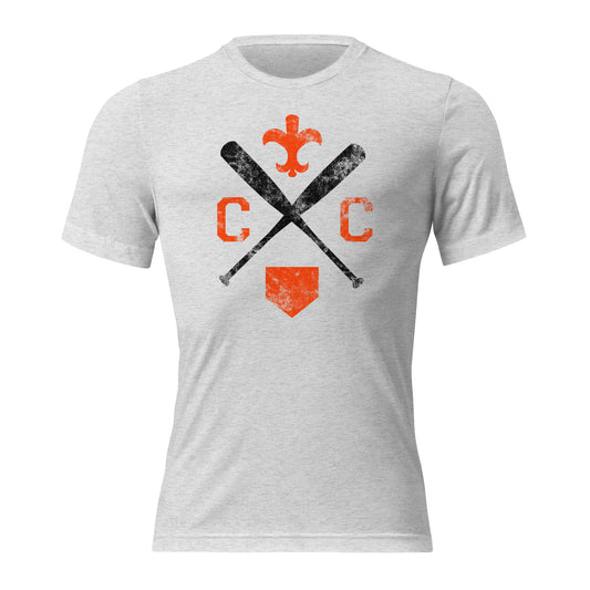 Saints Light Crossed-Up Unisex Short Sleeve T-Shirt