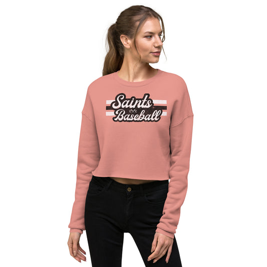 Saints Vintage Crop Sweatshirt