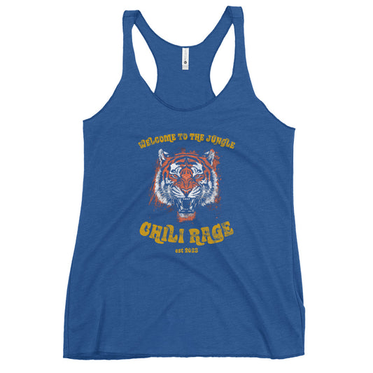Rage Garage Band Women's Racerback Tank - Royal
