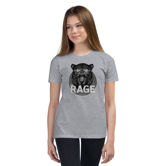 Rage Gray Out Youth Short Sleeve T-Shirt