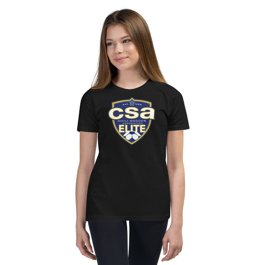 CSA Elite Youth Black Short Sleeve T-Shirt