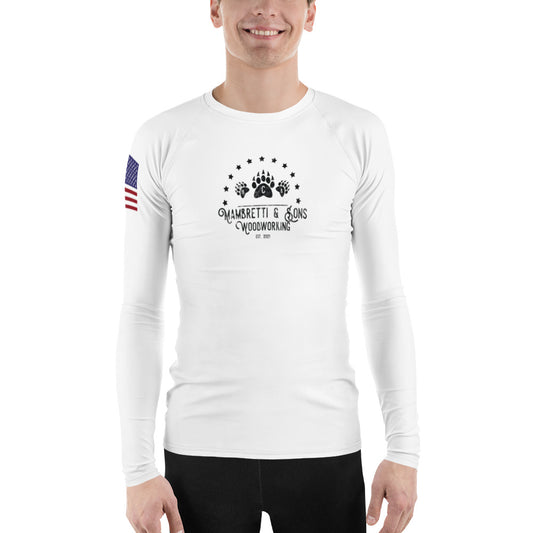 Mambretti & Sons Logo Men's Rash Guard