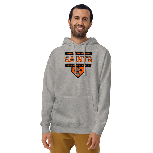 Saints Home Plate Adult Unisex Hoodie