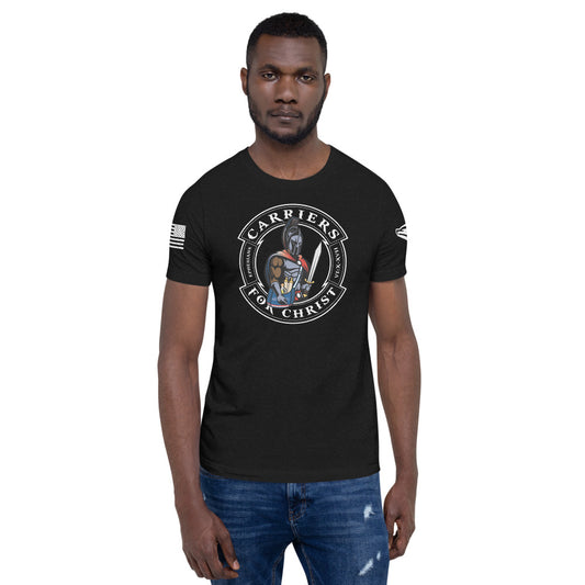 Carriers for Christ (Dark Complexion) Short-Sleeve Unisex T-Shirt