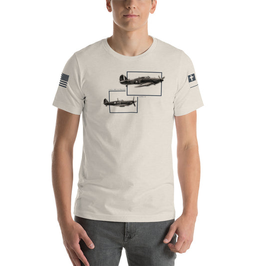 Fighter Plane Unisex T-Shirt