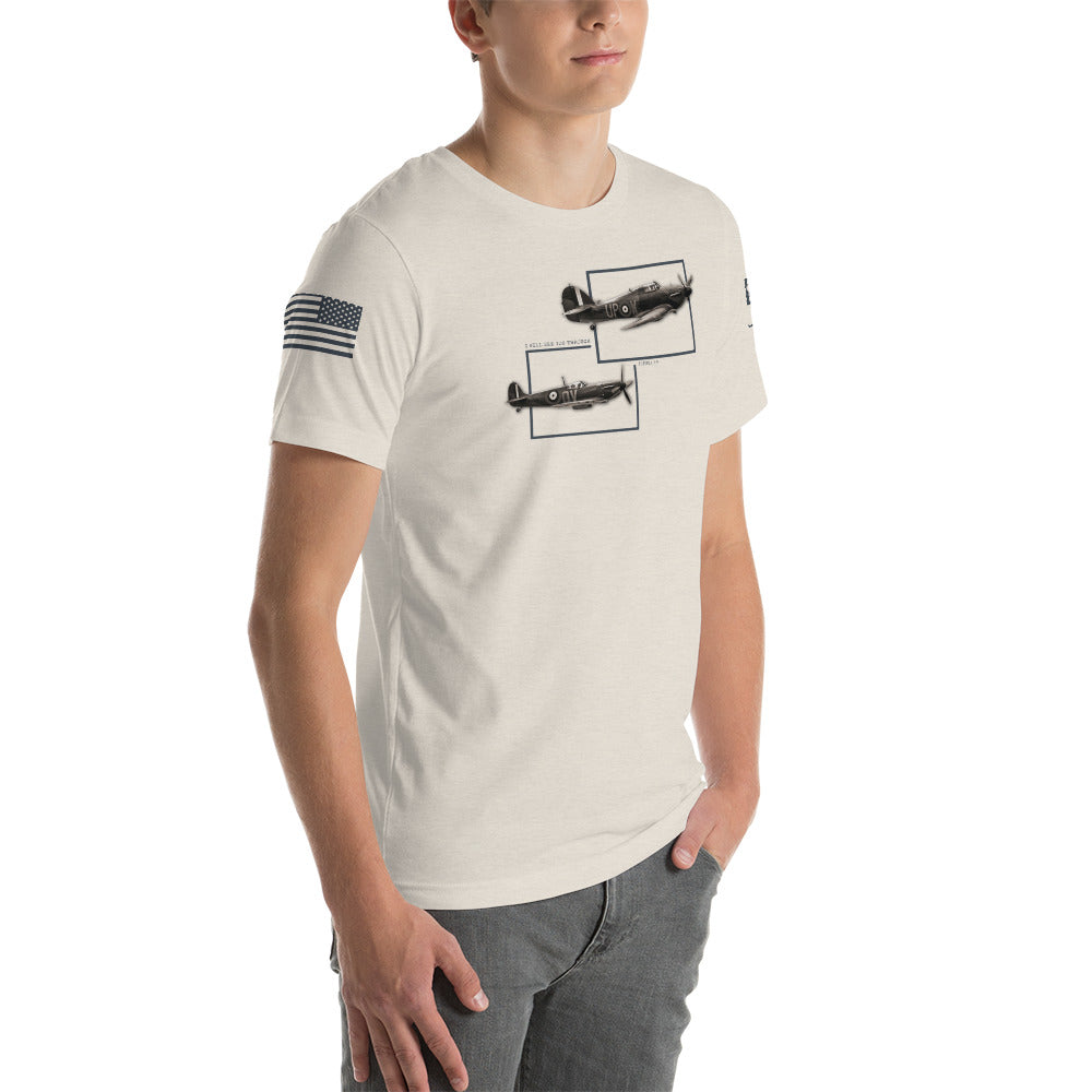 Fighter Plane Unisex T-Shirt