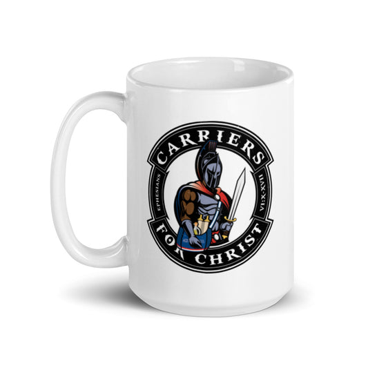 Carriers for Christ (Dark Complexion) 15oz. glossy mug