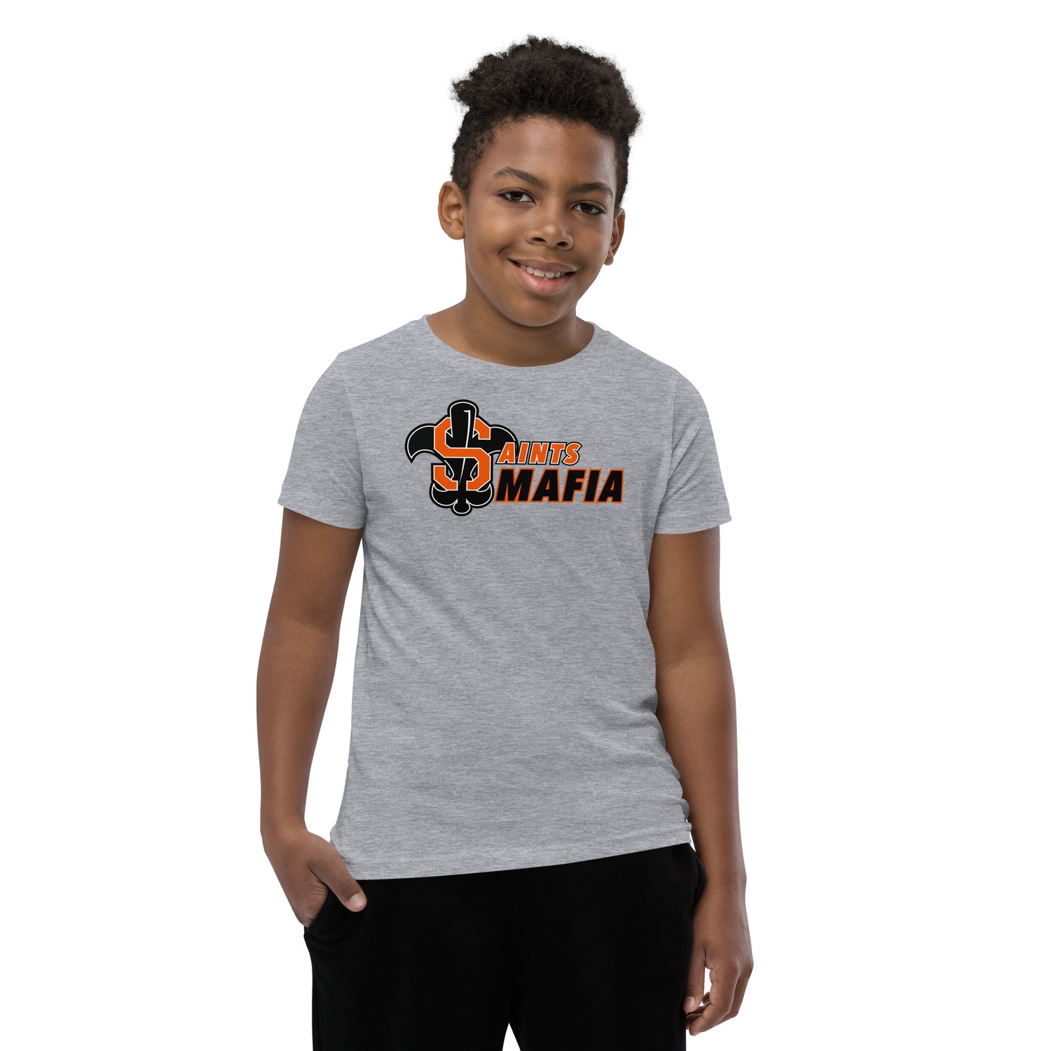 Saints Mafia Youth Unisex Short Sleeve T-Shirt – five16media